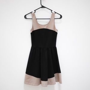 Black & Beige/Tan Dress